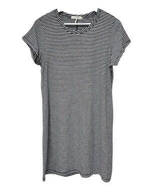 🖤Rag & Bone Black and White Striped Midi Dress- Cute Casual Style- Summer Chic🖤